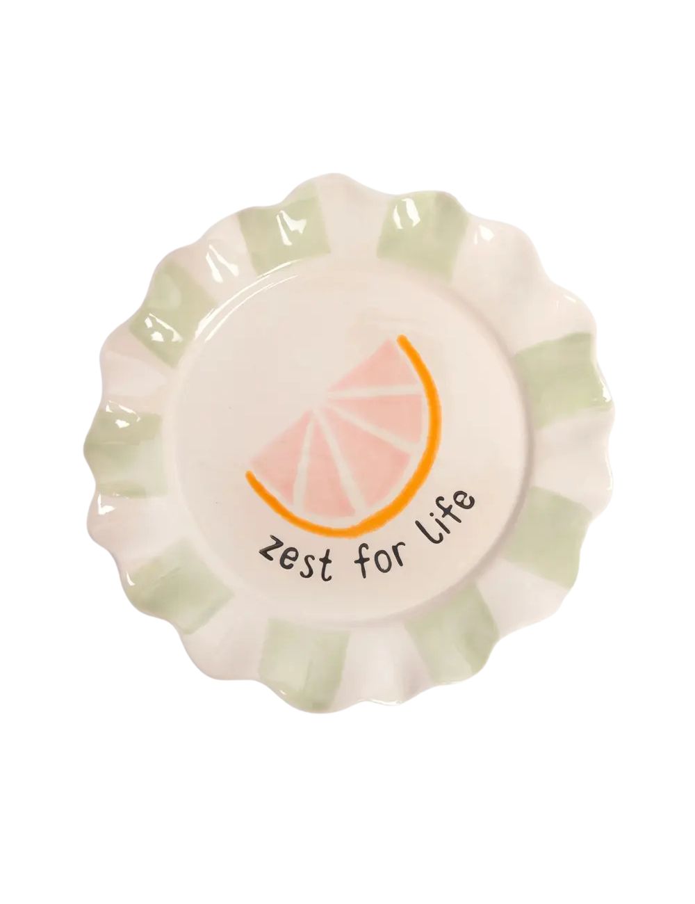Assiette Zeste