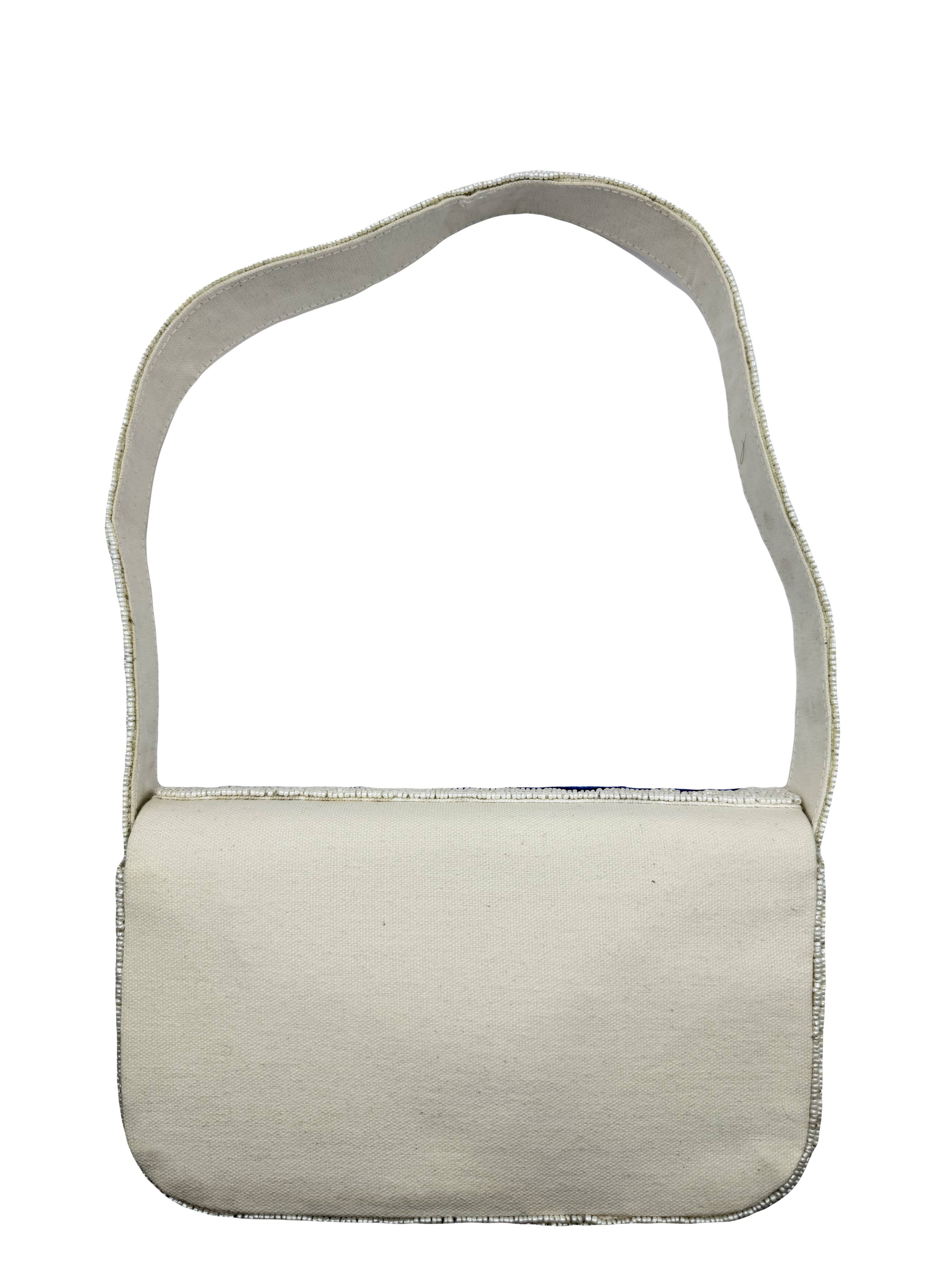 Sac perlé Bleuets