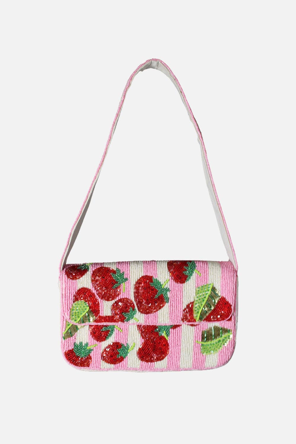 Sac perlé Fraises