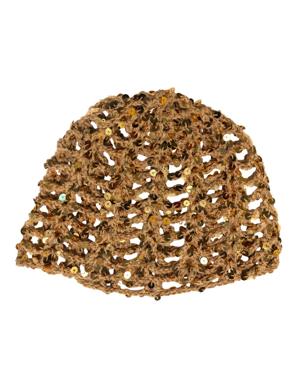 Bonnet en sequins