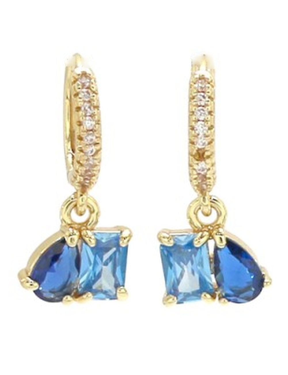 Boucles Caloe – Acier inoxydable, Fascinato Paris (vue 3)