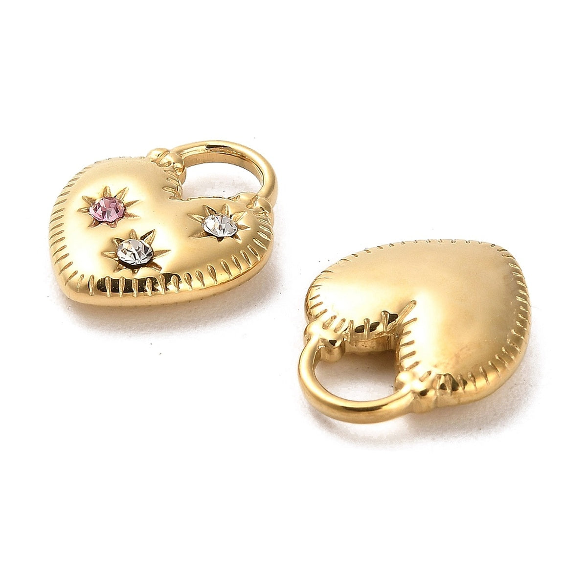 Charm Cœur Cadenas