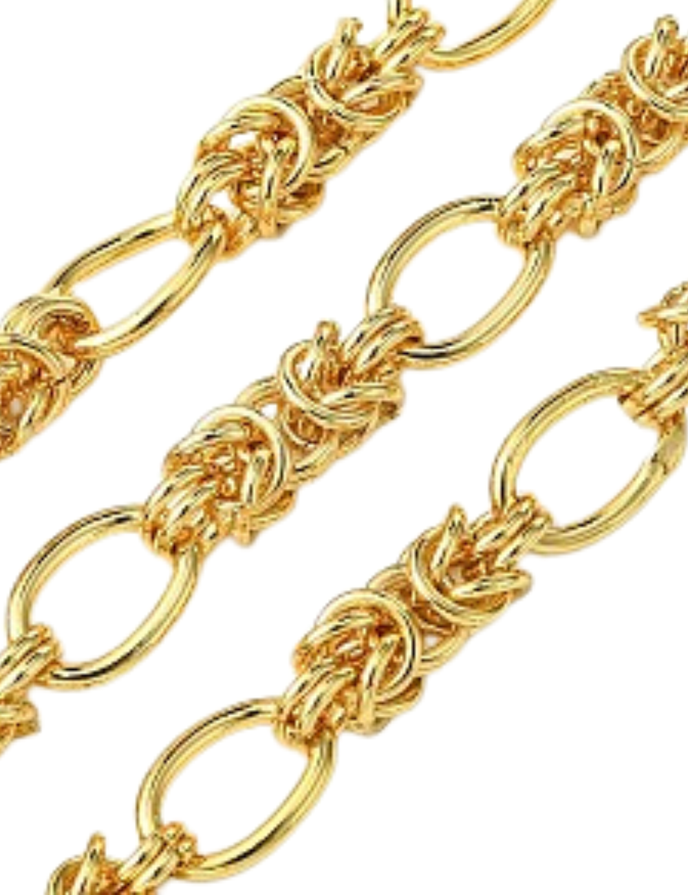 Chaine maille entrelassée XL - Collier