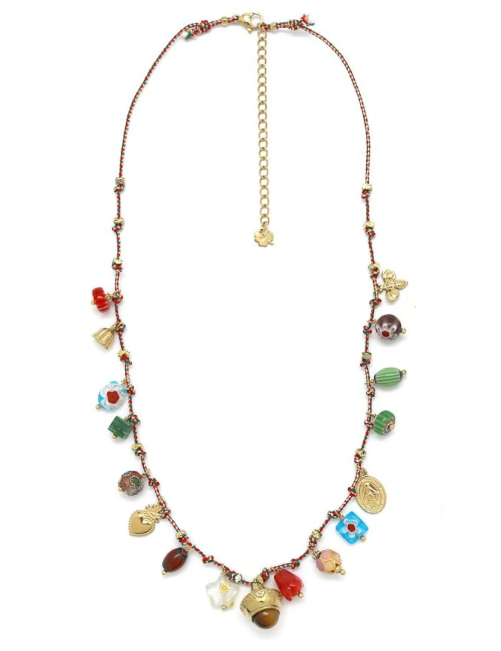 Collier Cordon Breloques - 4 modèles