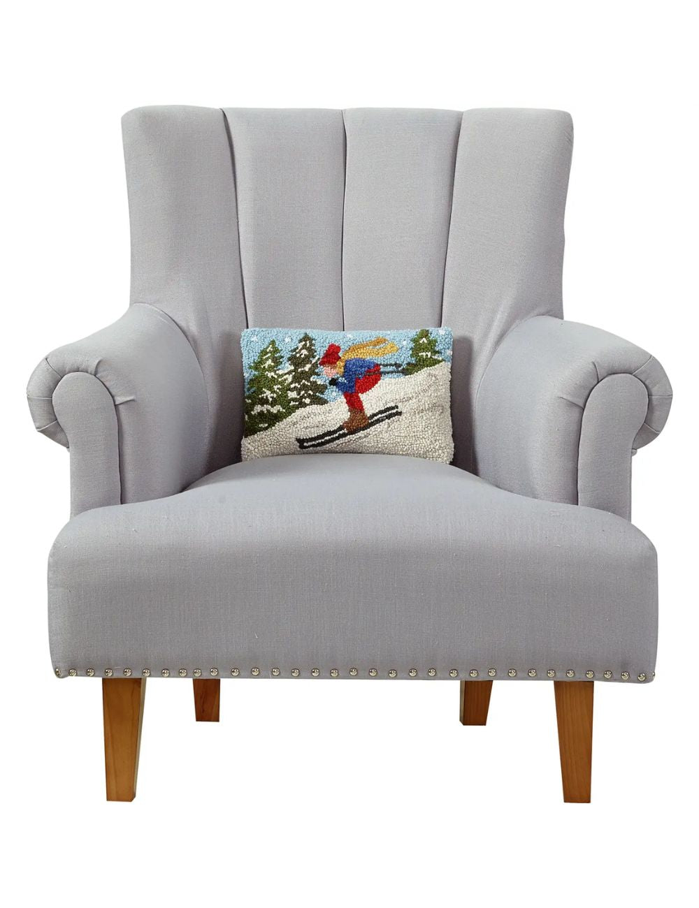 Coussin Snowy skier