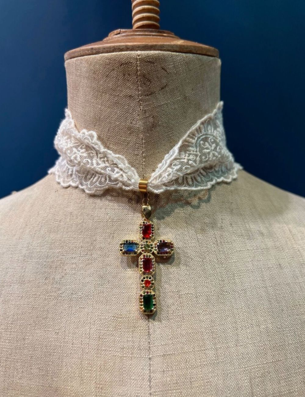 Collier Giulietta - Choker Dentelle