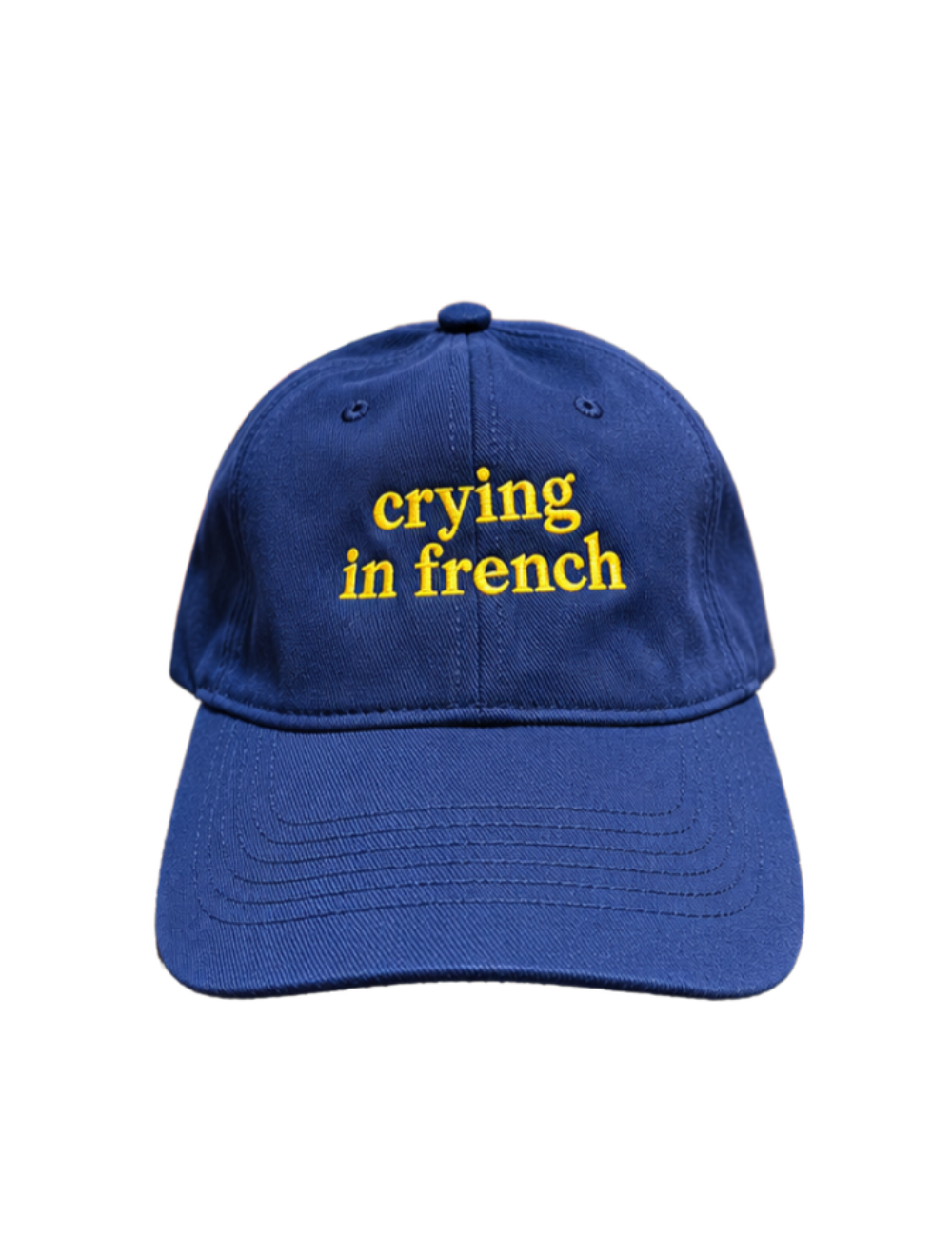Casquette Crying in french - 2 modèles