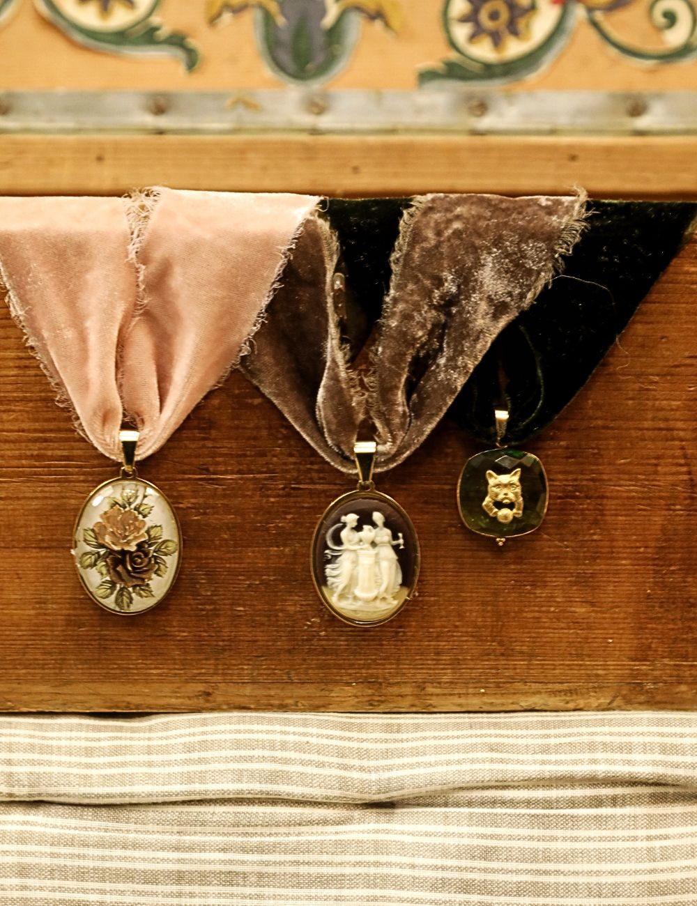 Choker Velours de soie - Kit