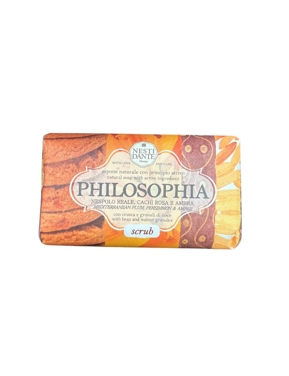 Gommage Philosophia - Néflier royal, Kaki rose et Ambre