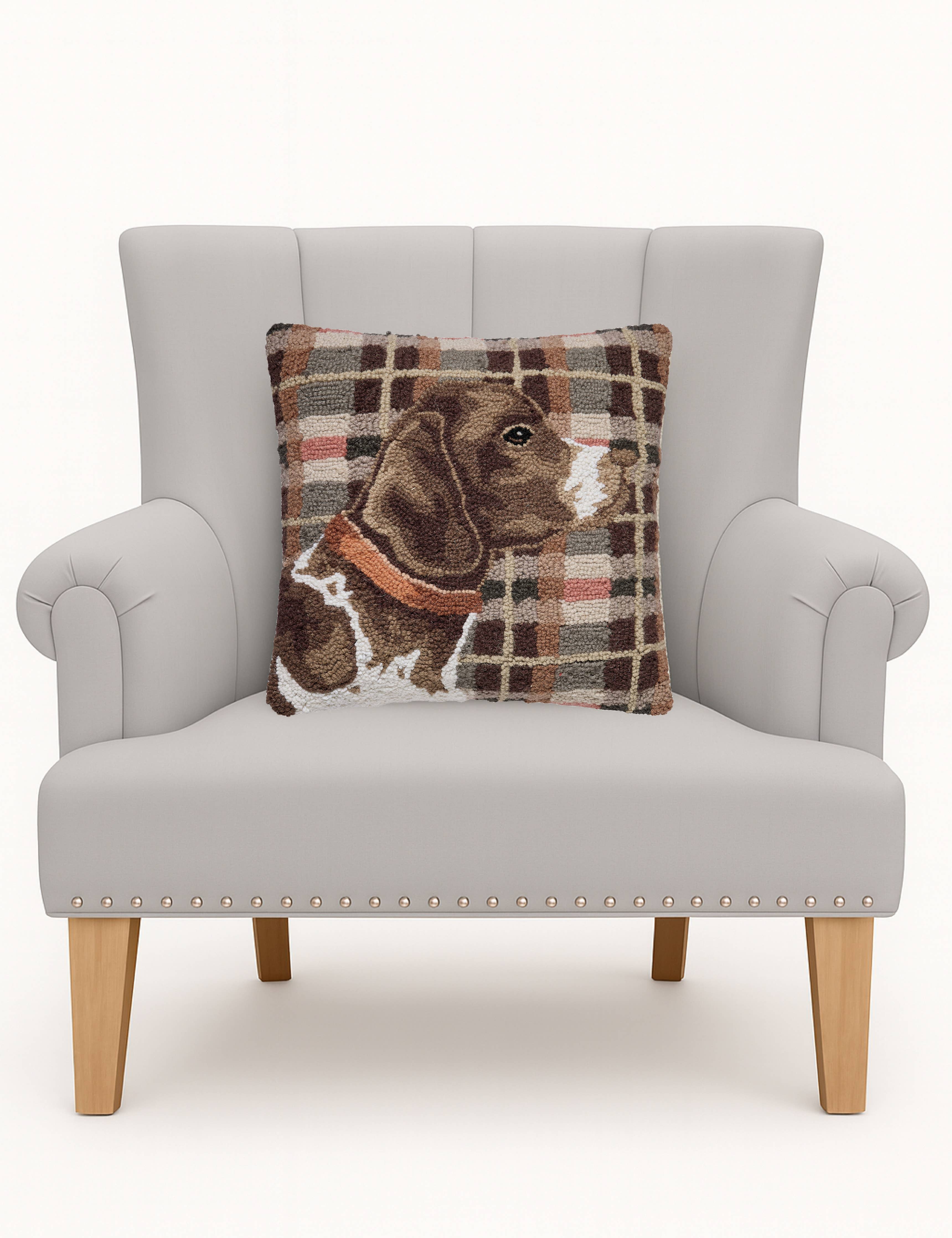 Coussin Chien de chasse