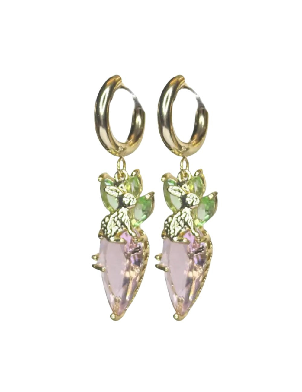 Boucles Lapin de jardin - Paire