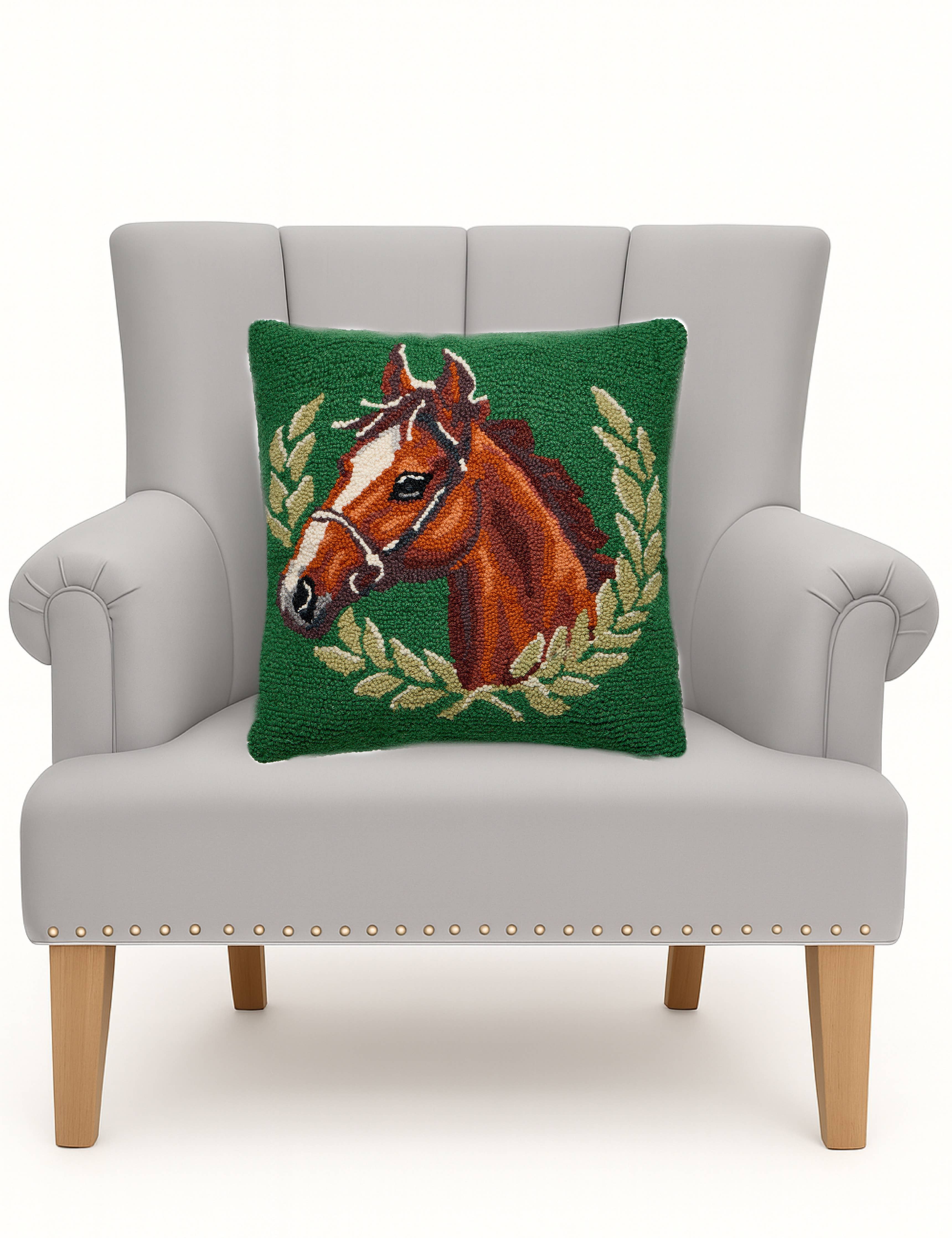 Coussin Polo Horse