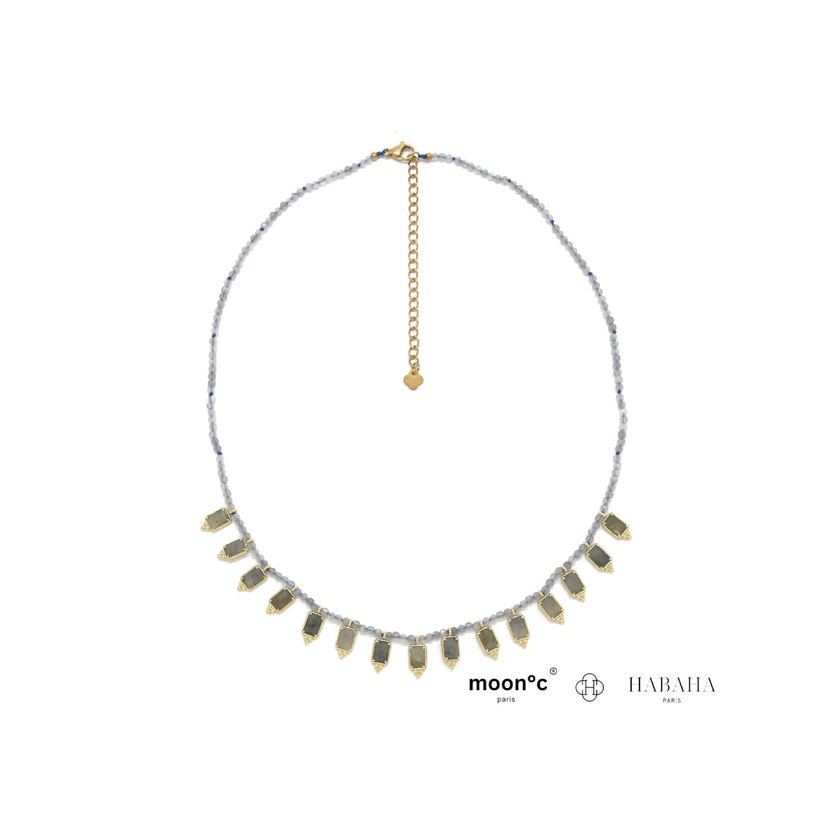 Collier Zélia labradorite