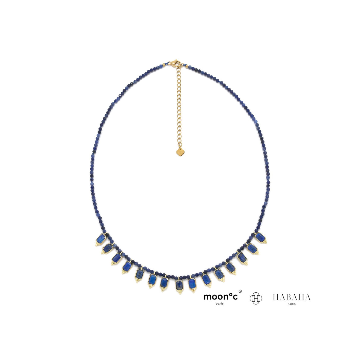 Collier Zélia lapis lazuli