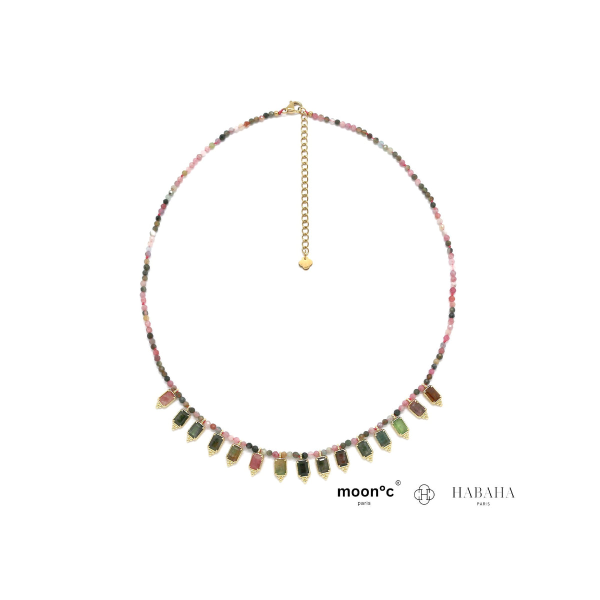 Collier Zélia tourmaline