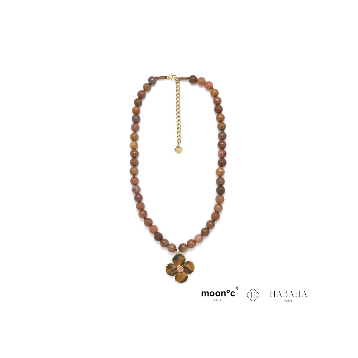 Collier Thral aventurine violette