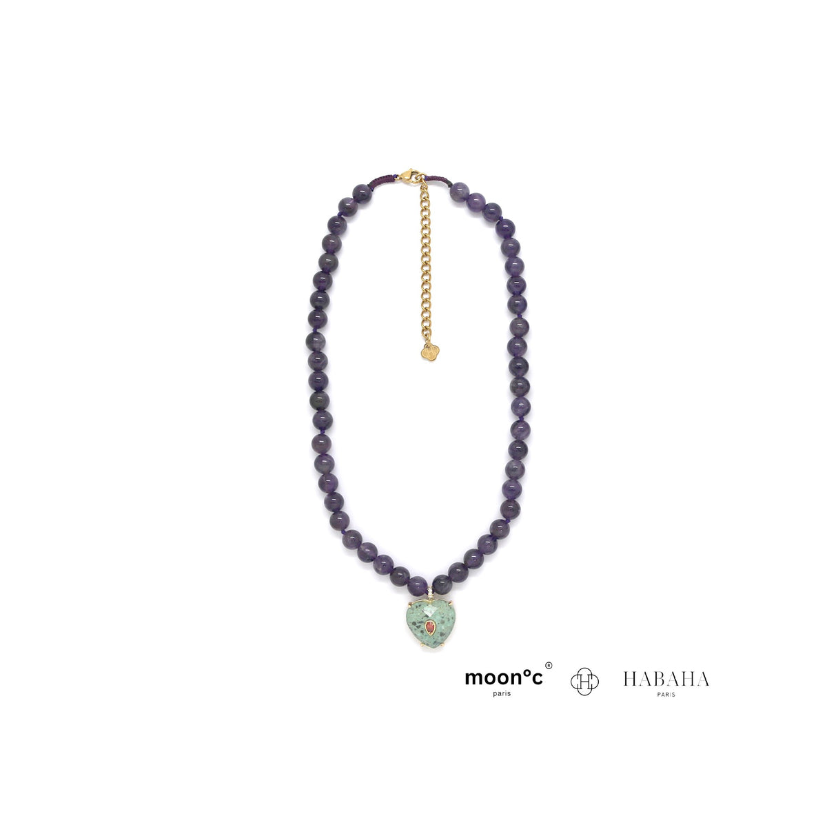 Collier Thral améthyste