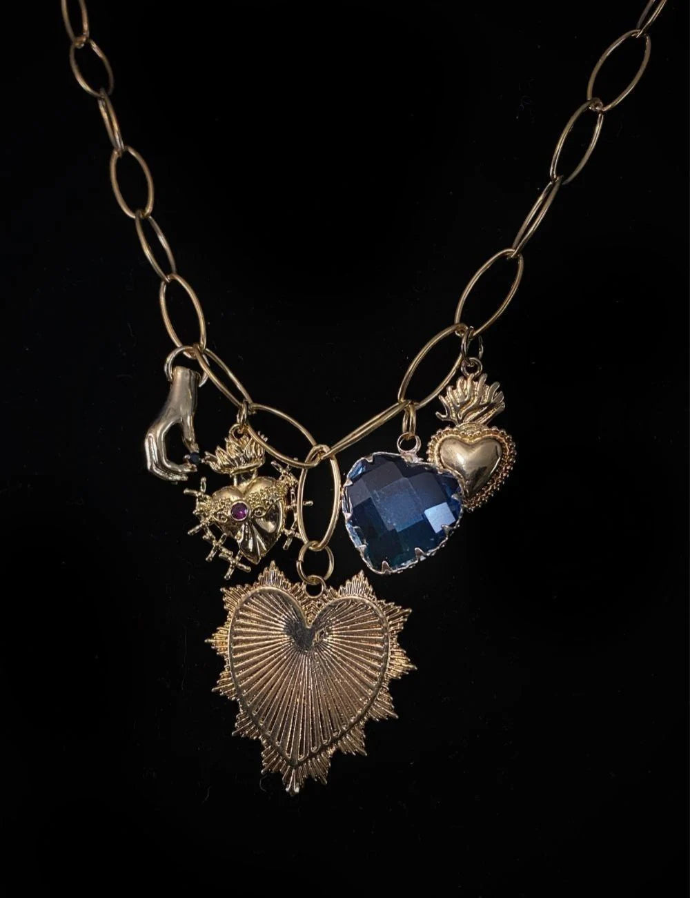 Collier Love - Plaqué Or - 5 Variantes