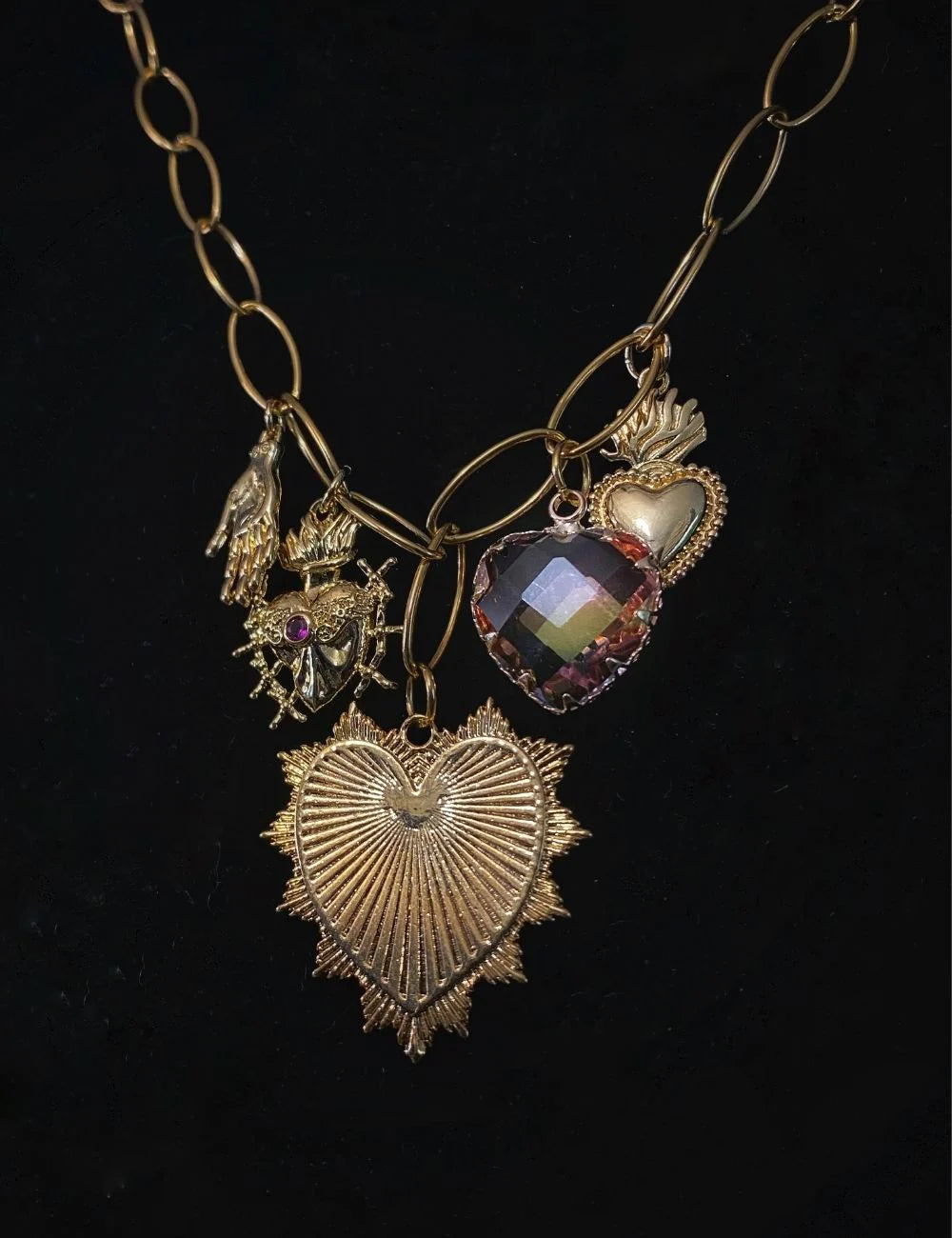 Collier Love - Plaqué Or - 5 Variantes