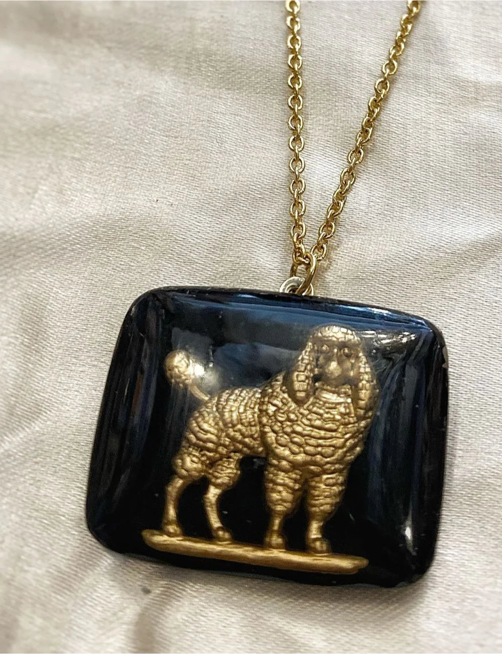 Collier Intaille Chien - 3 Modèles