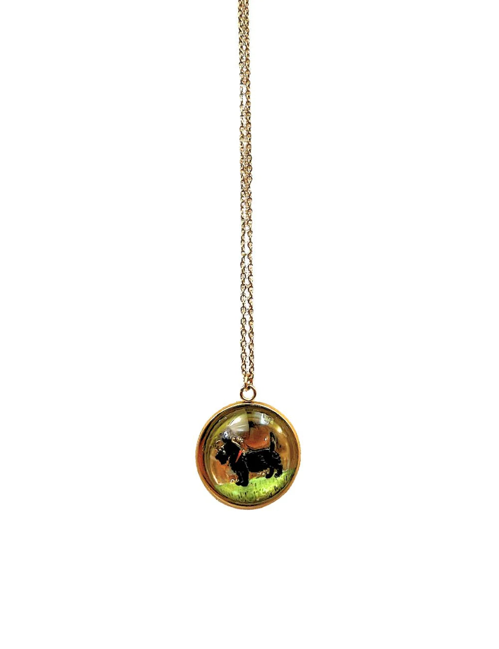 Collier Intaille Chien - 3 Modèles