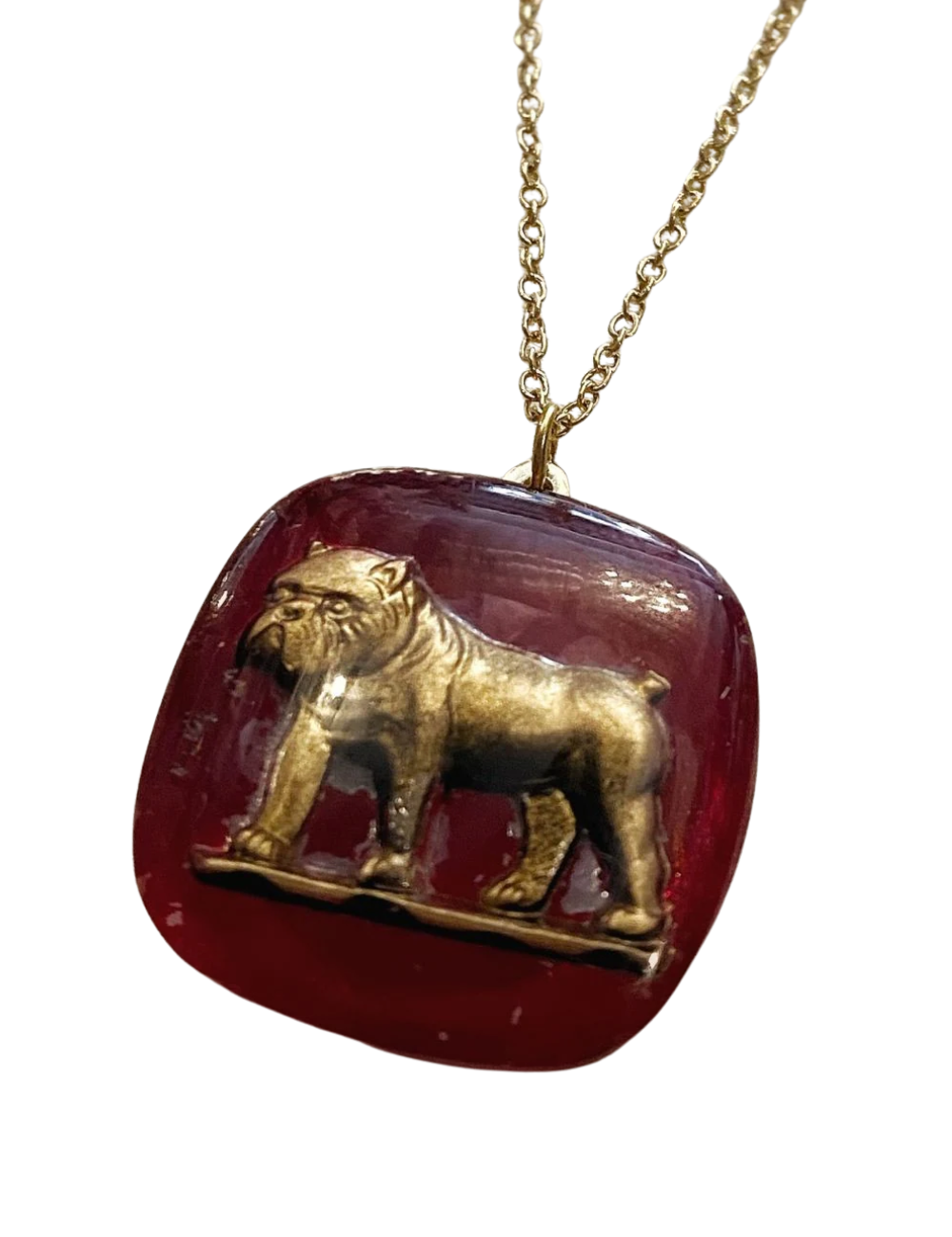 Collier Intaille Chien - 3 Modèles