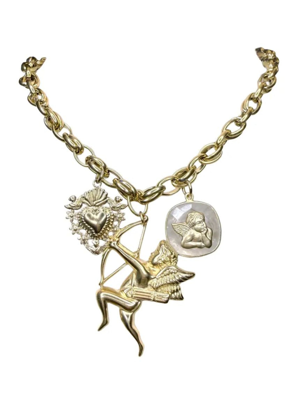 Collier maxi - Trio d'anges