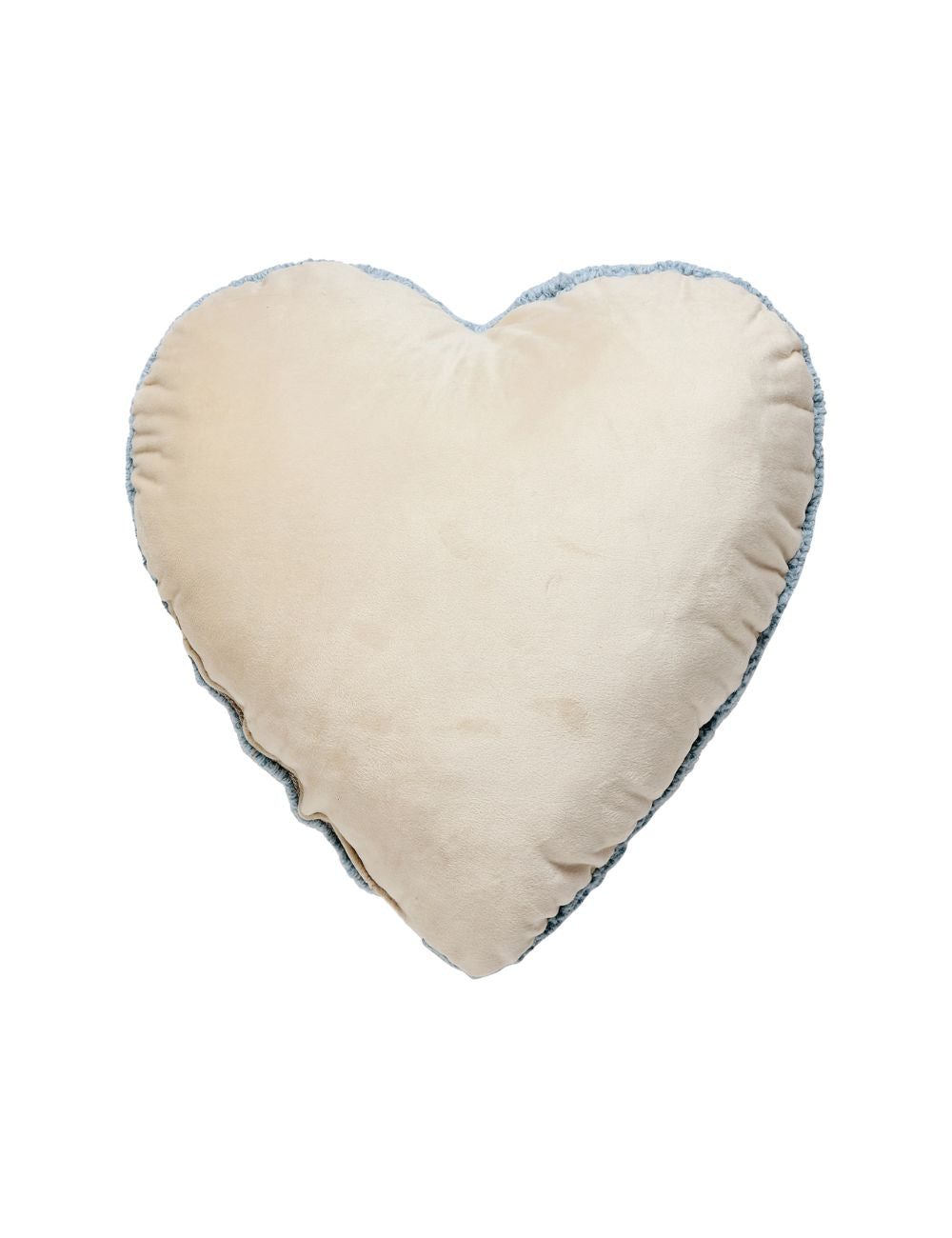 Coussin coeur cerise