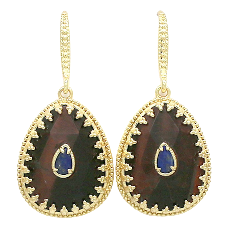 Boucles Bettina - Œil de taureau