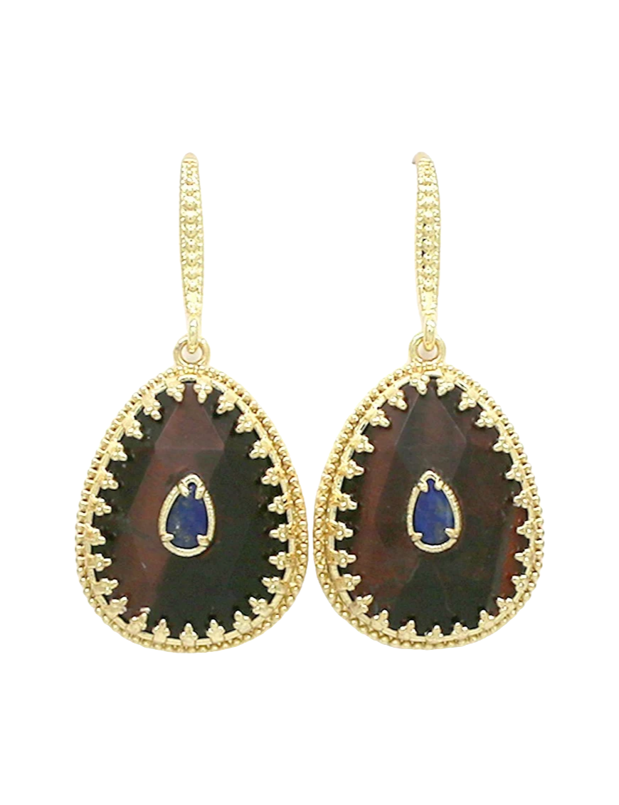 Boucles Bettina - Œil de taureau