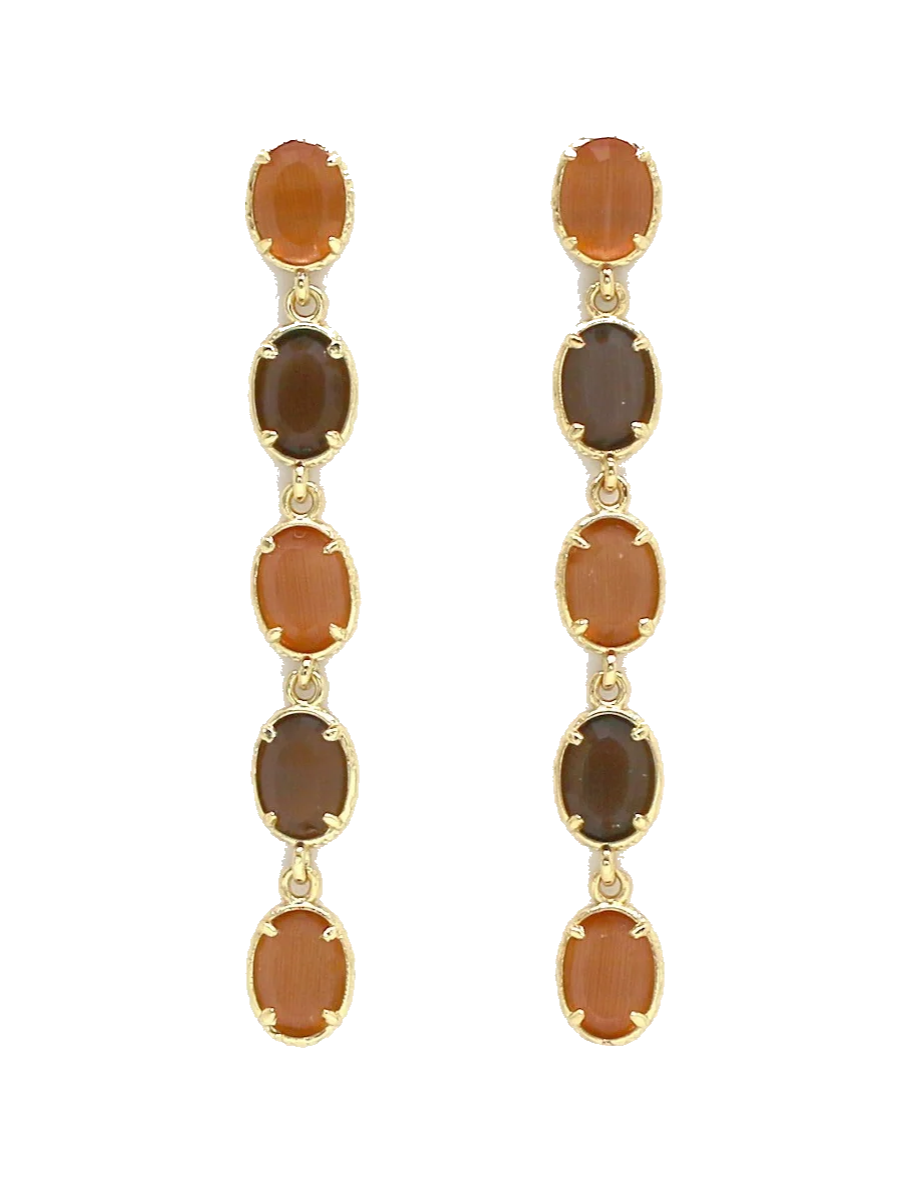 Boucles Gemma - Orange