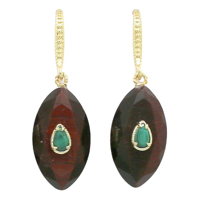 Boucles Lucetta - Œil de taureau