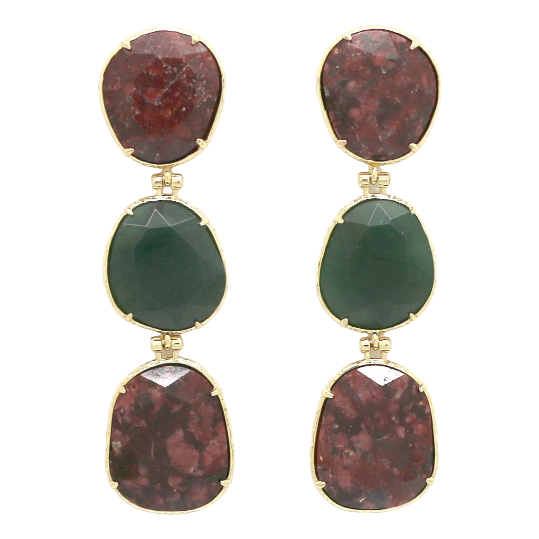 Boucles Serafina - Thulite