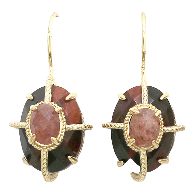 Boucles Vittoria - Œil de taureau
