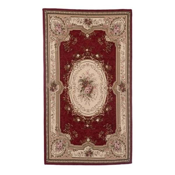 Tapis Chissay Bordeaux M