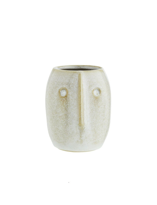 Mini vase visage