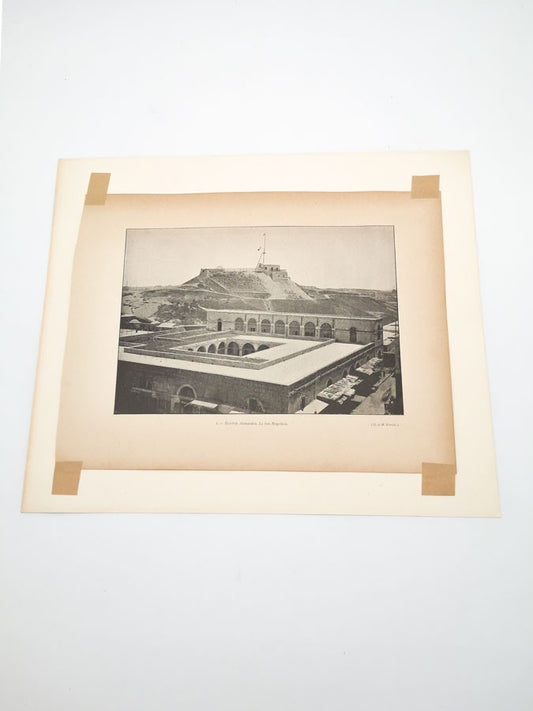 Gravure le Fort napoléon