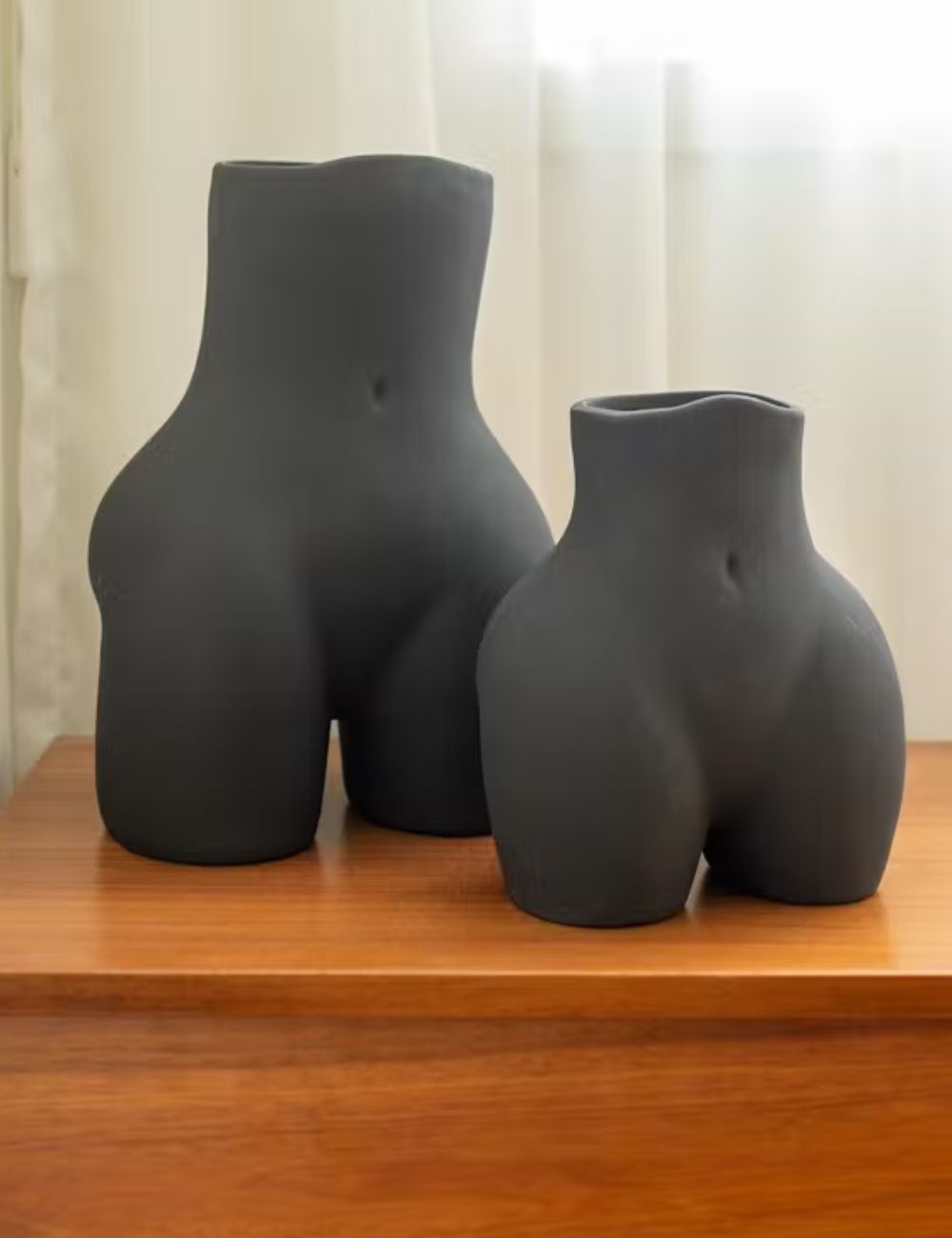 Vase Fesses M - Noir