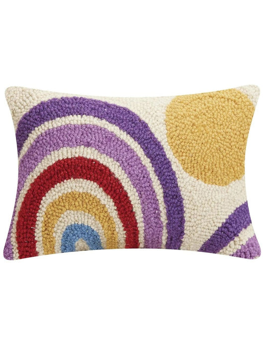 Coussin Purple Rainbow