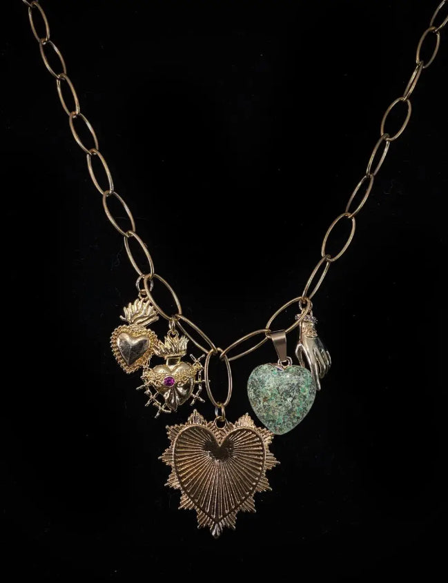 Collier Secret Love - Plaqué Or