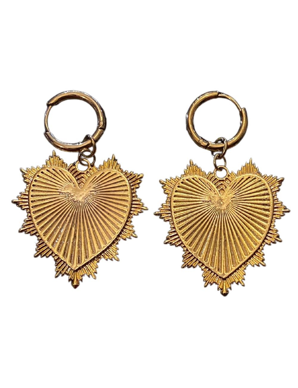 Boucles Shining Love - Plaqué Or