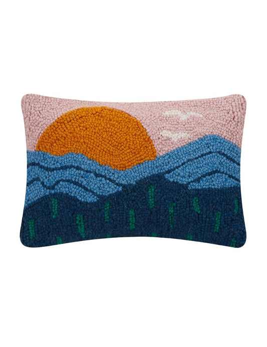 Coussin Blue Mountains sunset