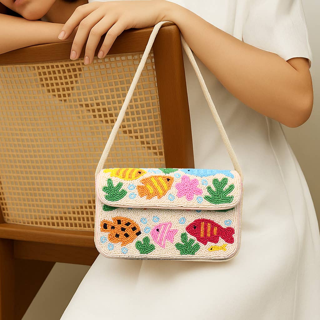 Sac perlé Récif corallien