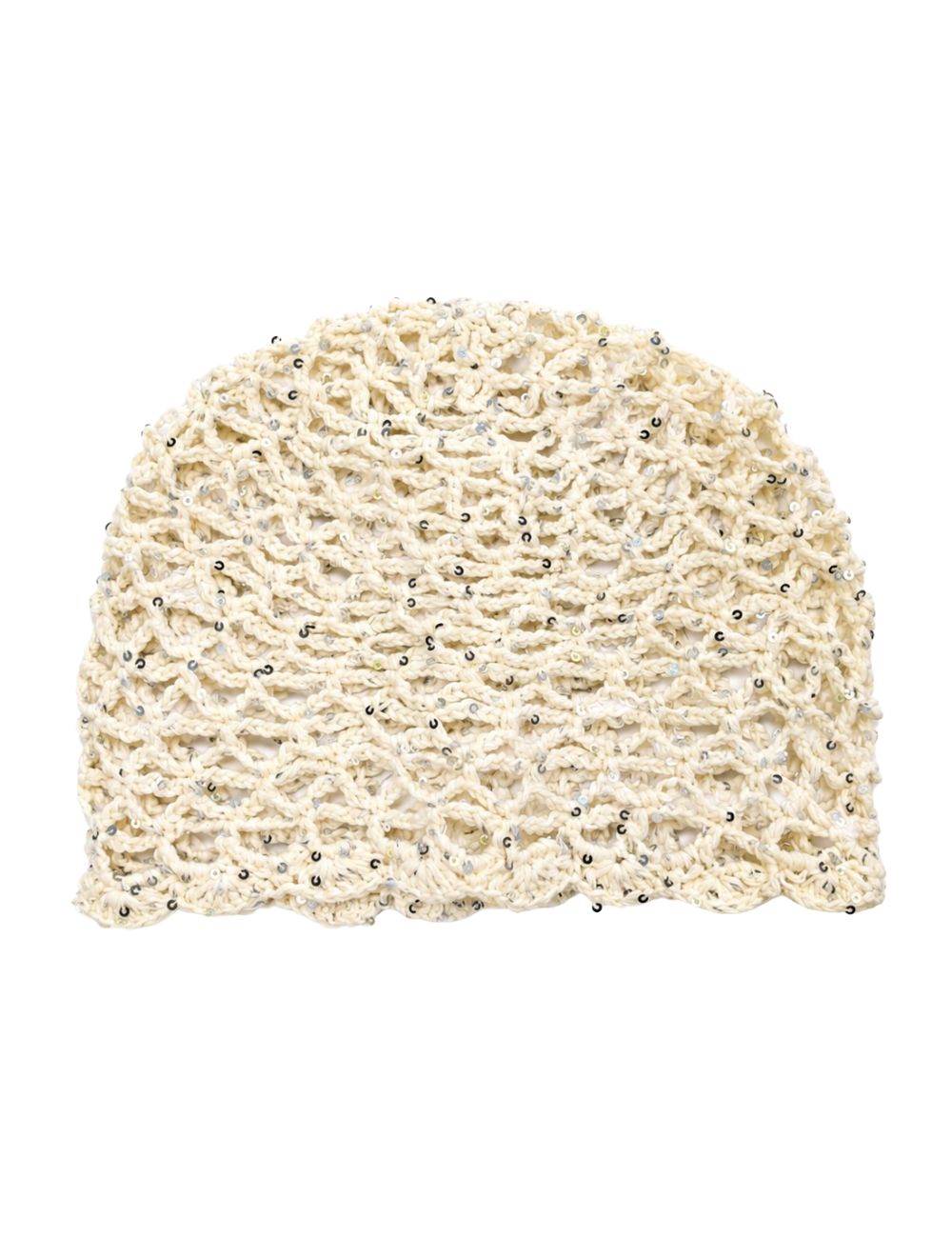 Bonnet en sequins
