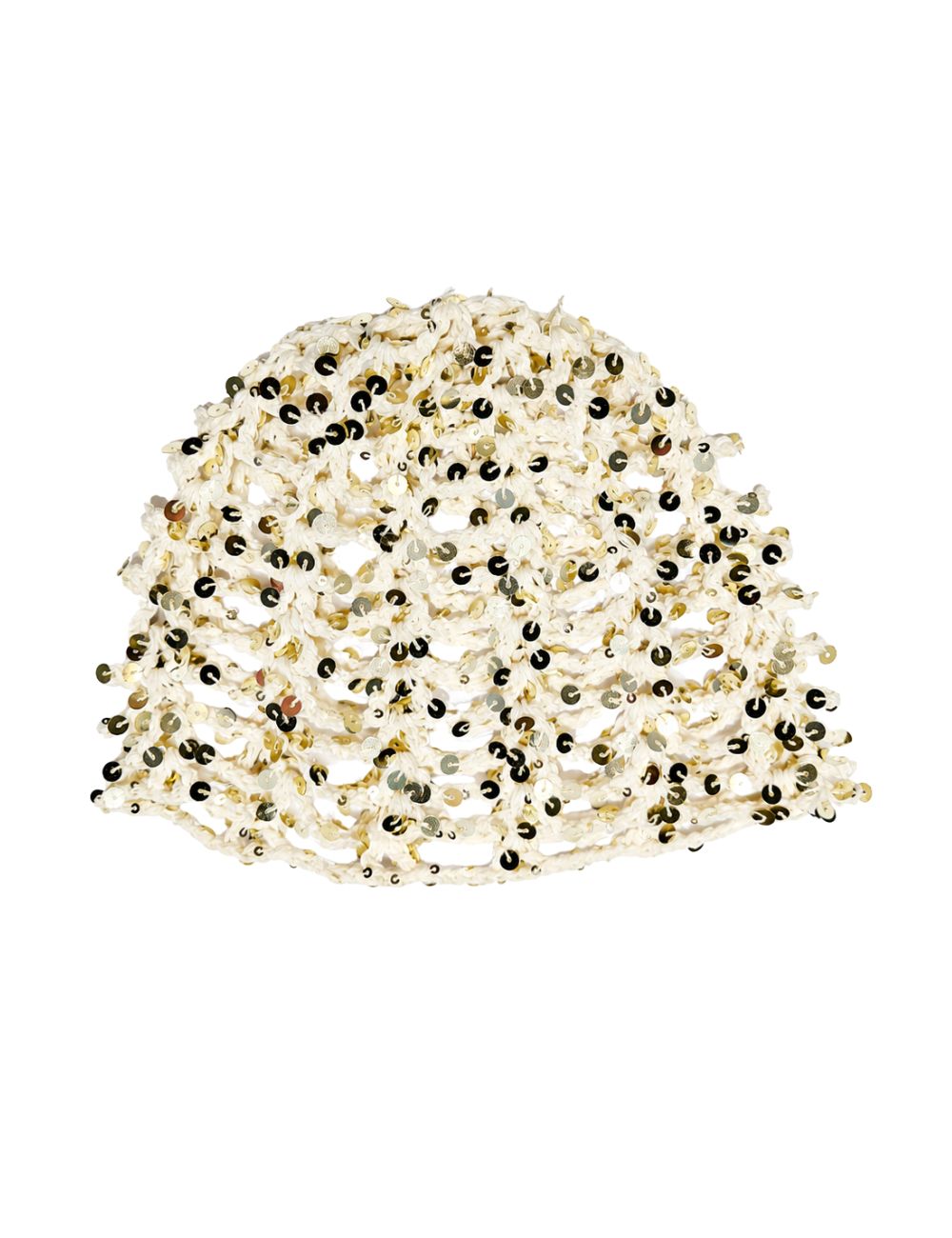 Bonnet en sequins