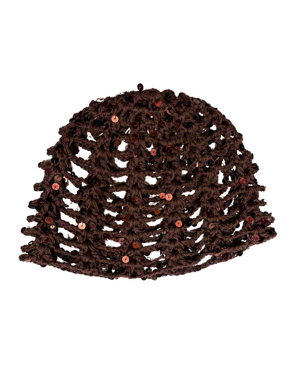 Bonnet en sequins