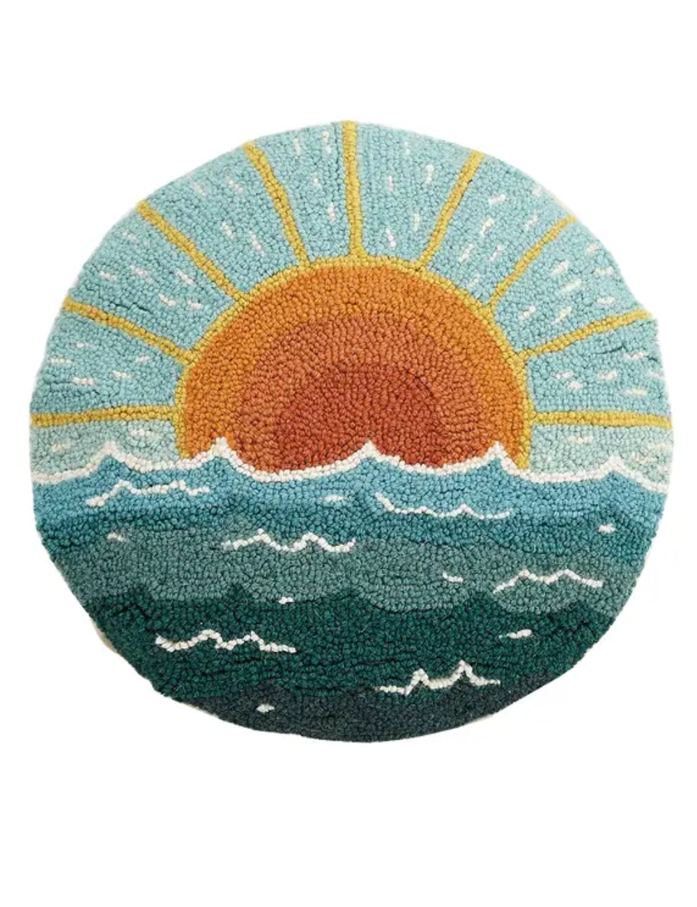 Coussin Soleil Mer