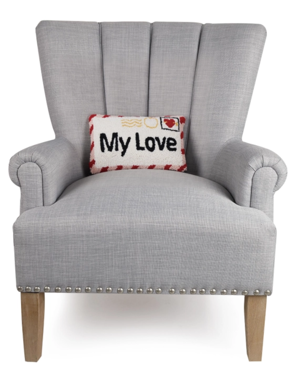 Coussin lettre love