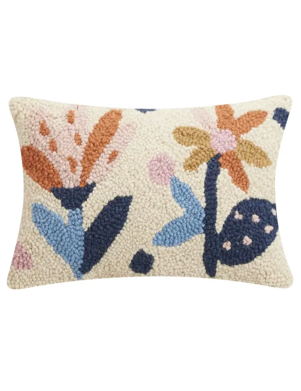 Coussin deux fleurs