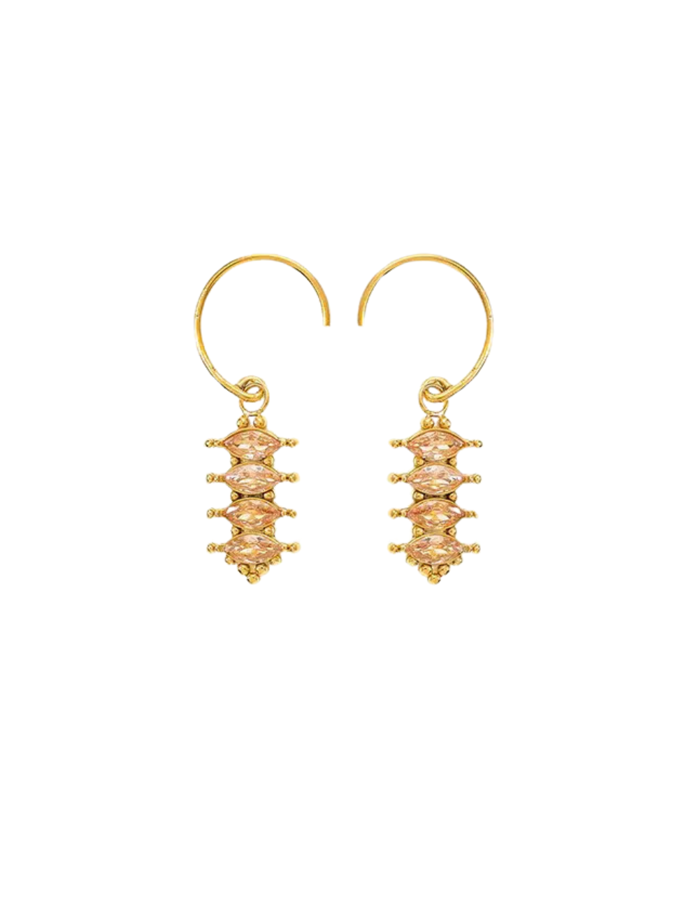 Boucles Venaem - Orange